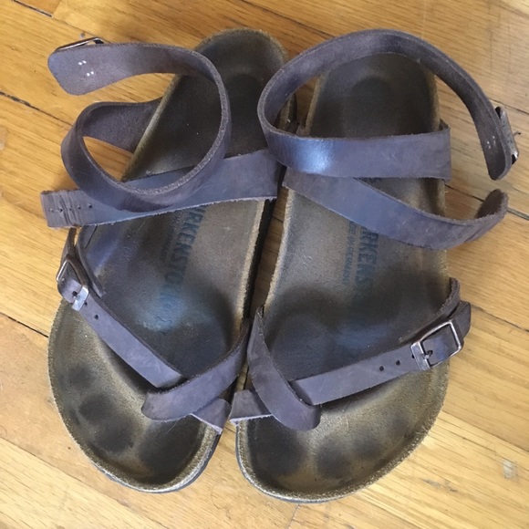 Birkenstock Wrap Around Ankle Sandals - Picture 2 of 7
